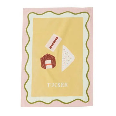 Tucker Cotton Tea Towel 50x70cm Mustard